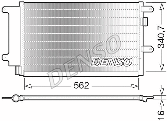 Condenser, air conditioning (WG1917253)