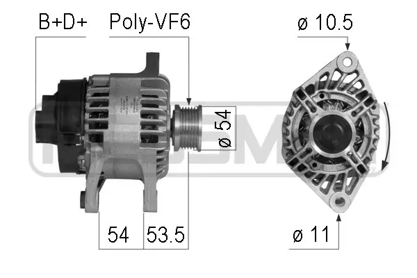 Alternator (WG2012227)