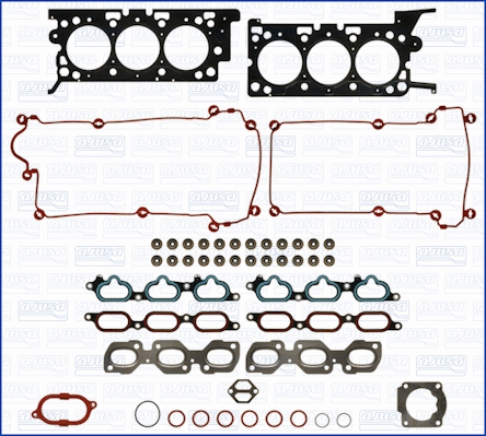 Gasket Kit, cylinder head (WG1453873)