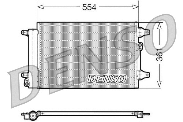 Condenser, air conditioning (WG1917409)