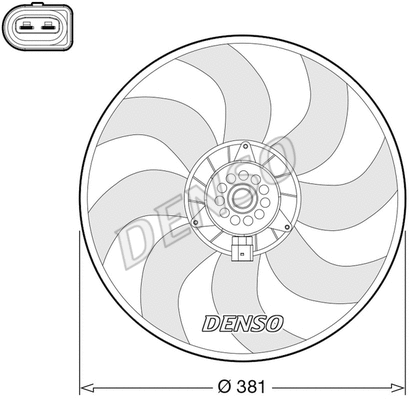 Fan, engine cooling (WG2170082)