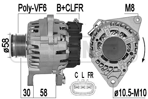 Alternator (WG2011500)