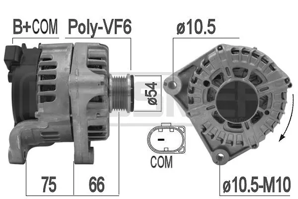 Alternator (WG2011100)