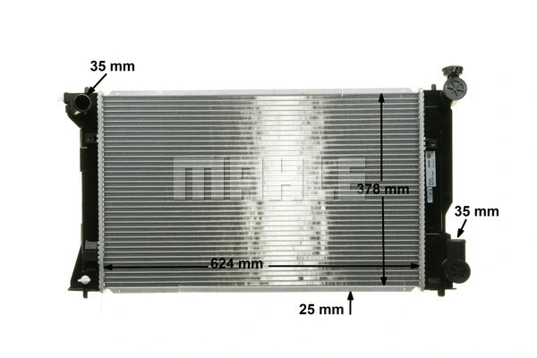 Radiator, engine cooling