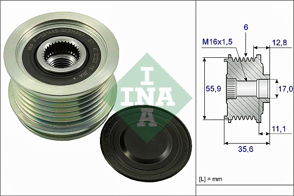 Alternator Freewheel Clutch (WG1253622)