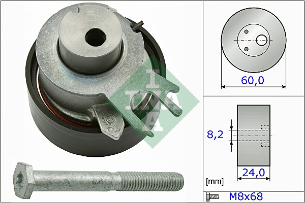 Tensioner Pulley, timing belt (WG1252280)