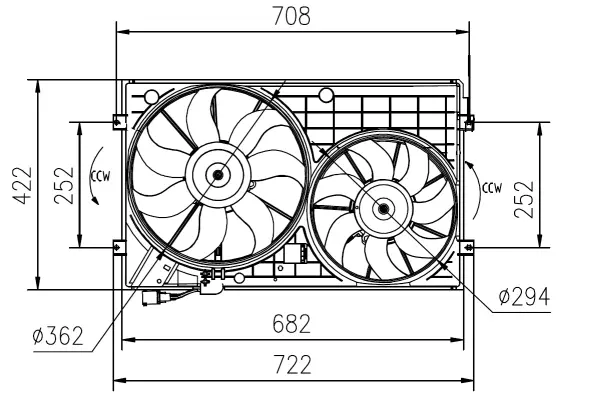 Fan, engine cooling