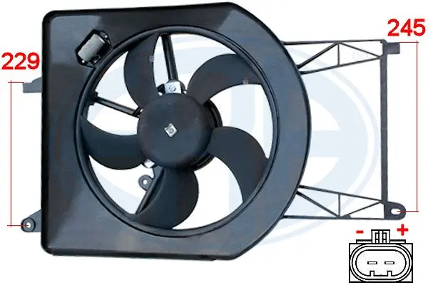 Fan, engine cooling (WG2101732)