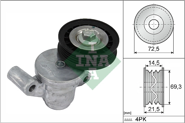Belt Tensioner, V-ribbed belt (WG2112199)
