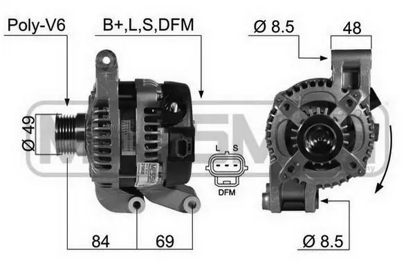 Alternator (WG2011909)