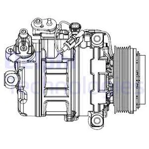 Compressor, air conditioning (WG2039895)