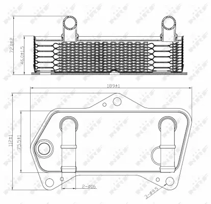 Oil Cooler, automatic transmission