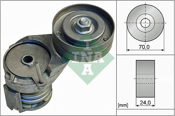 Belt Tensioner, V-ribbed belt (WG1253383)