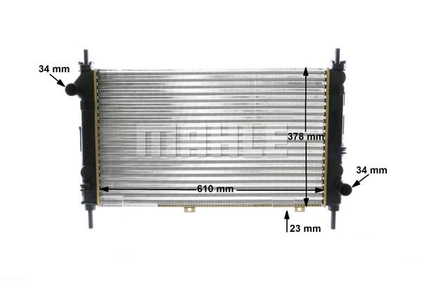 Radiator, engine cooling