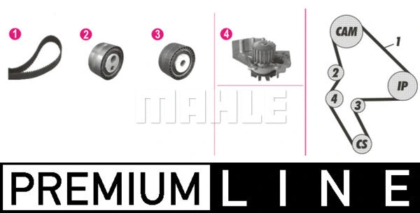Water Pump & Timing Belt Kit