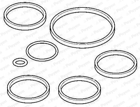 Gasket Set, intake manifold (WG1180951)