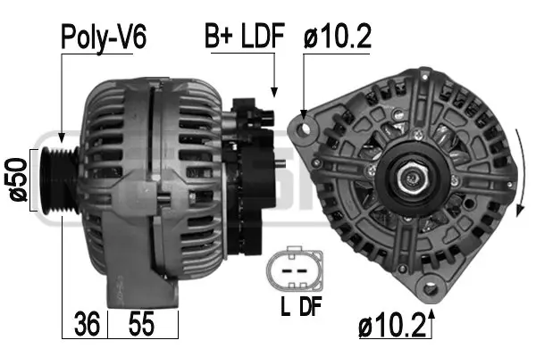Alternator (WG2010996)
