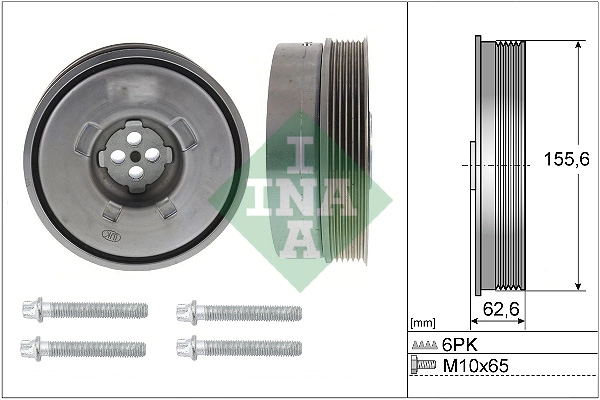 Belt Pulley Set, crankshaft (WG2101399)