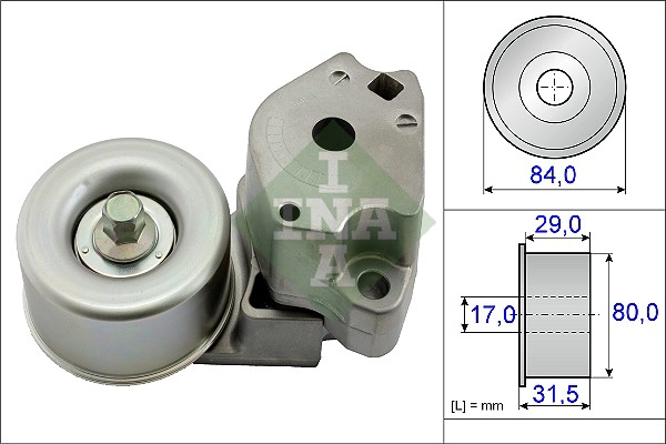 Belt Tensioner, V-ribbed belt (WG1253569)