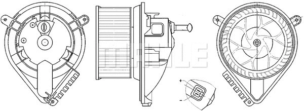 Interior Blower (WG2179907)
