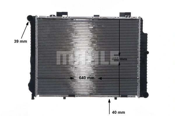 Radiator, engine cooling