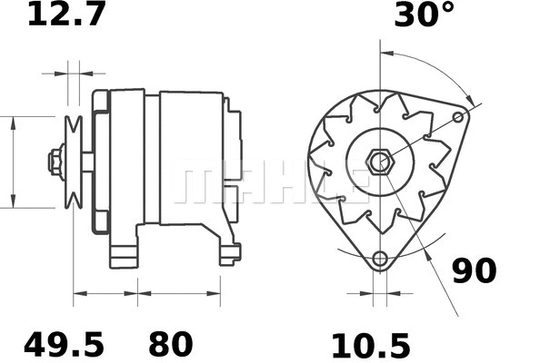 Alternator (WG2043787)