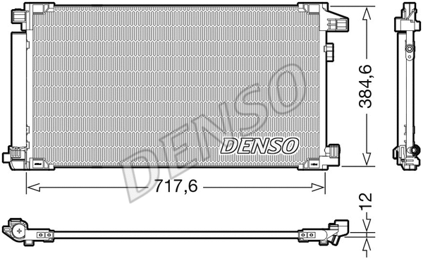 Condenser, air conditioning (WG2170010)
