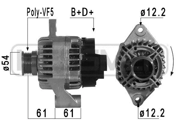 Alternator (WG2011060)
