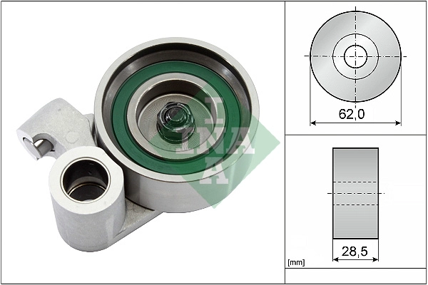 Tensioner Pulley, timing belt (WG1097439)