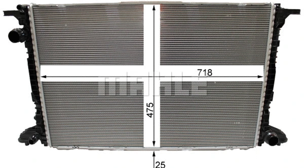 Radiator, engine cooling (WG2183153)