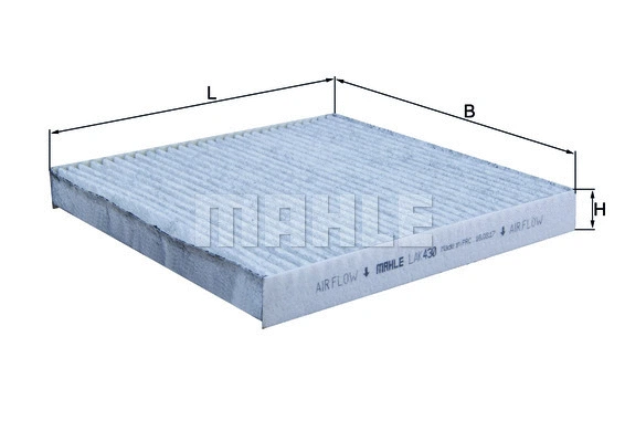 Filter, cabin air (WG1215665)