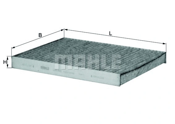 Filter, cabin air (WG1215676)