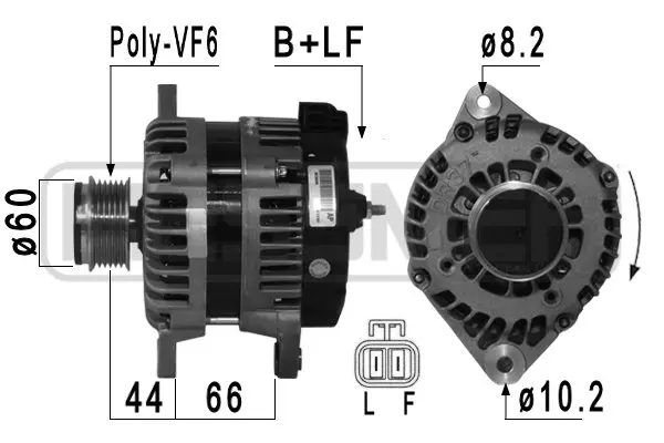 Alternator (WG2012412)
