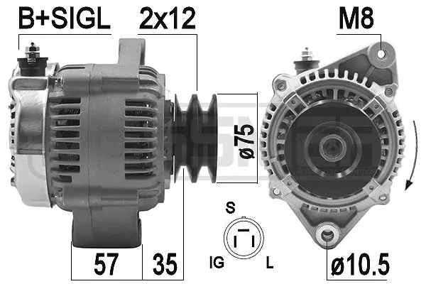 Alternator (WG2011405)