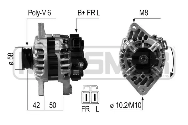 Alternator (WG2012104)