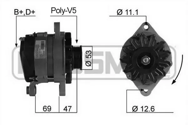 Alternator (WG2011598)
