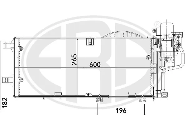Condenser, air conditioning (WG2016710)