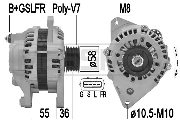 Alternator (WG2011383)