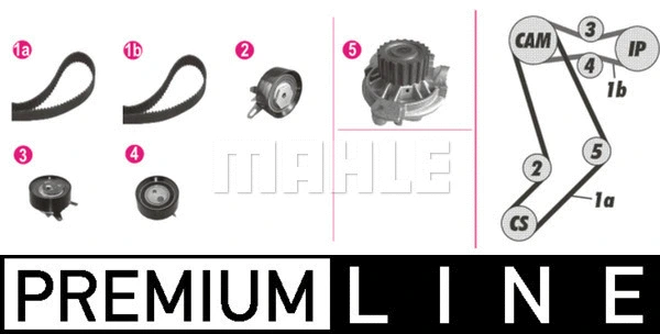 Water Pump & Timing Belt Kit