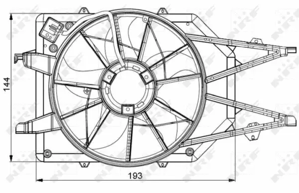 Fan, engine cooling