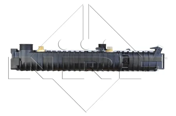 Radiator, engine cooling