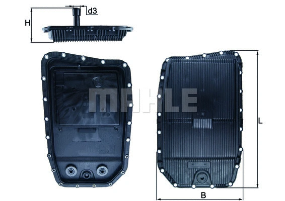 Oil Sump, automatic transmission (WG1804944)