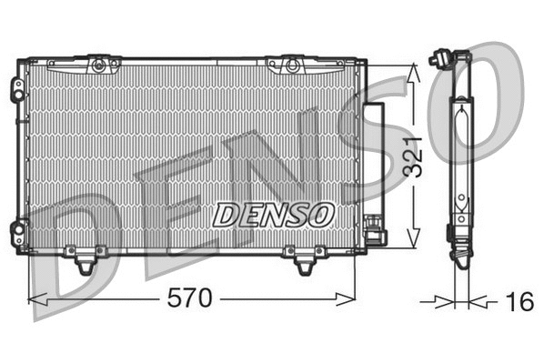 Condenser, air conditioning (WG1917521)
