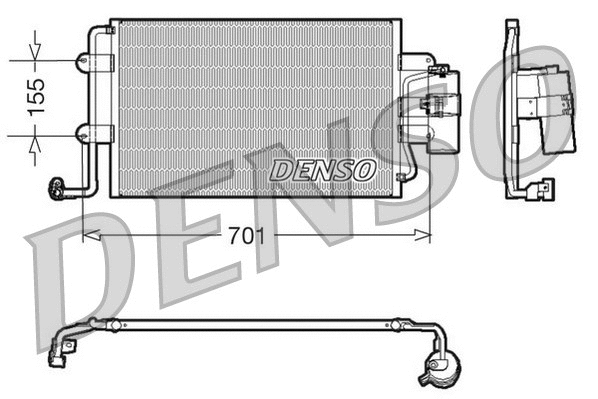 Condenser, air conditioning (WG1917418)
