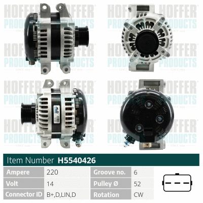 Alternator (WG2197024)