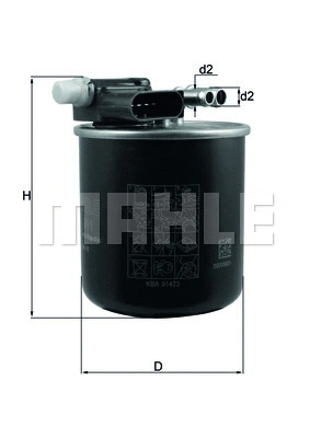 Fuel Filter (WG1719657)