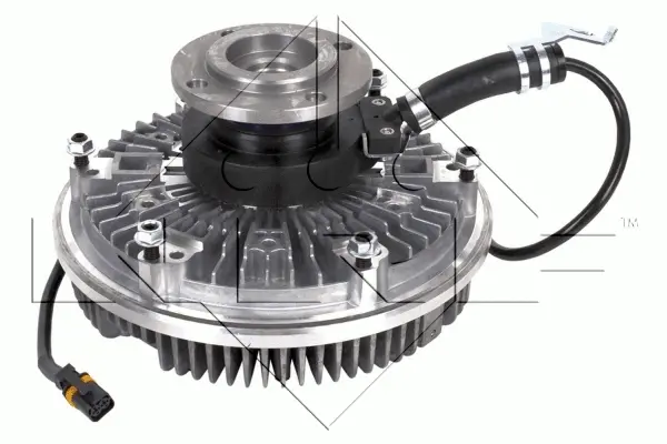 Clutch, radiator fan