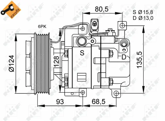 Compressor, air conditioning