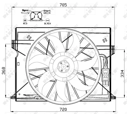Fan, engine cooling