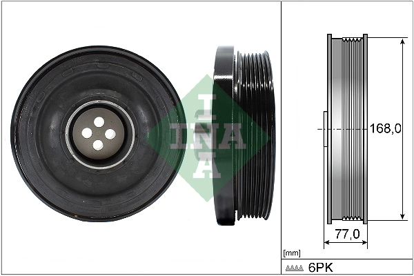 Belt Pulley, crankshaft (WG2059052)